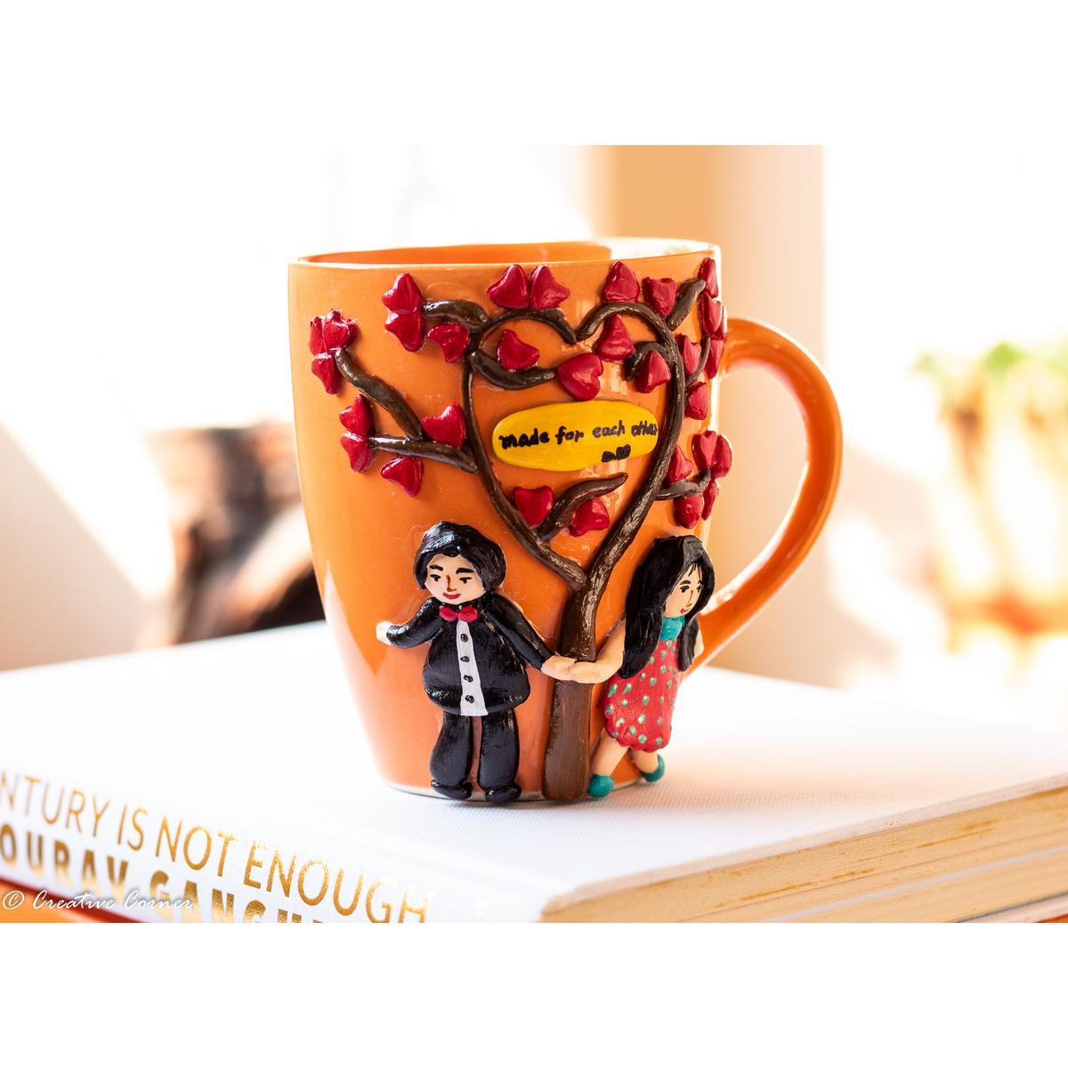 Creative Corner Couple Themed Coffee Mug